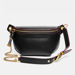 Genuine Leather Large Capacity Crossbody & Waist Bag for Women – Stylish & Versatile - VOTVO