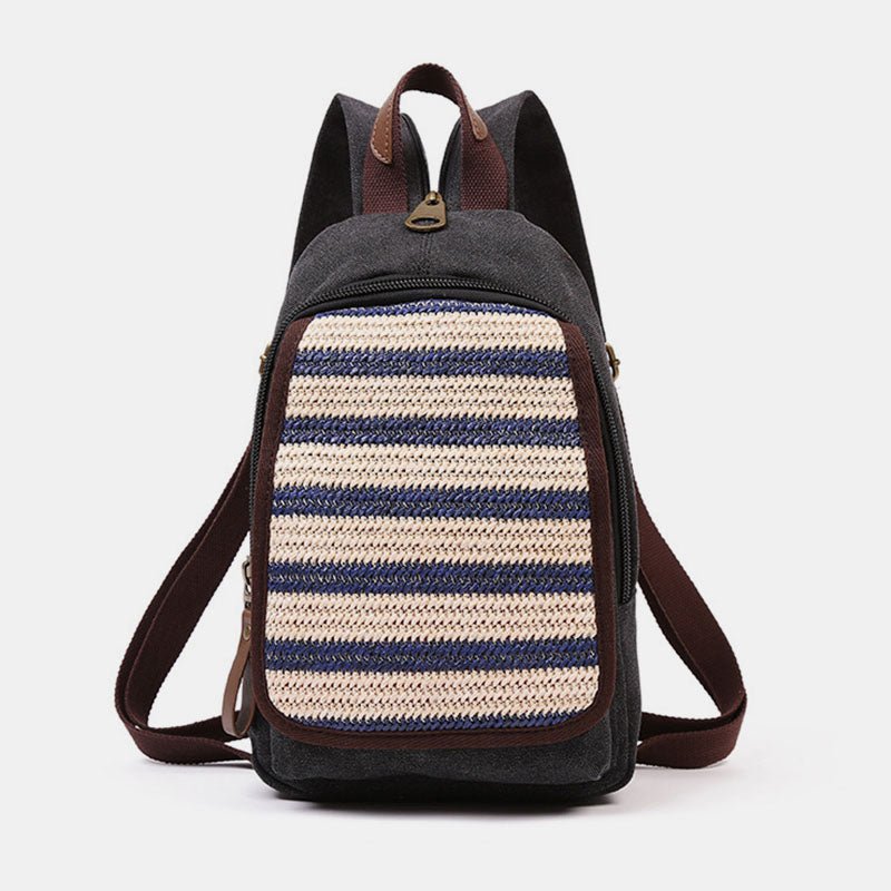Canvas Sling Bag for Women – Small Sling Backpack Shoulder Bag - VOTVO