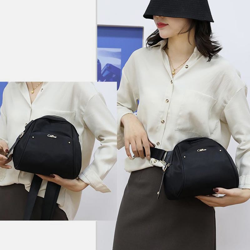 Simple Crossbody Bag for Women – Large Capacity Nylon Outing Bag for Daily Use & Shopping - VOTVO