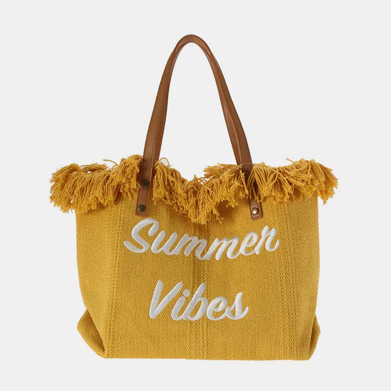 Canvas Tote Bag - Extra Large Summer Shoulder Handbag Purse