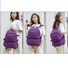 Zaino per laptop da donna – Zaino leggero da viaggio e per la scuola universitaria