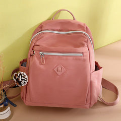 Women’s Nylon Backpack with Small Coin Purse – Casual Travel Daypack Handbag