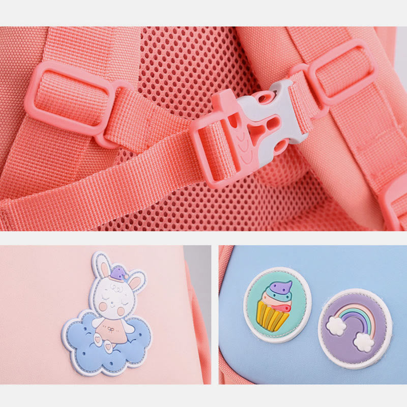 All-In-One Lightweight Reflective Backpack for Students - Durable Primary School Bag