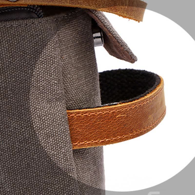 Retro Canvas Storage Makeup Pouch – Travel Toiletry Bag for Women & Men