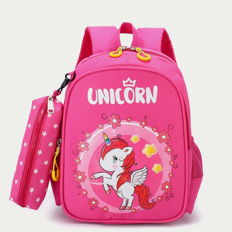 Cute Cartoon Backpack for Kids – Unicorn, Dinosaur, Bunny, and More, Kindergarten School Bag - VOTVO