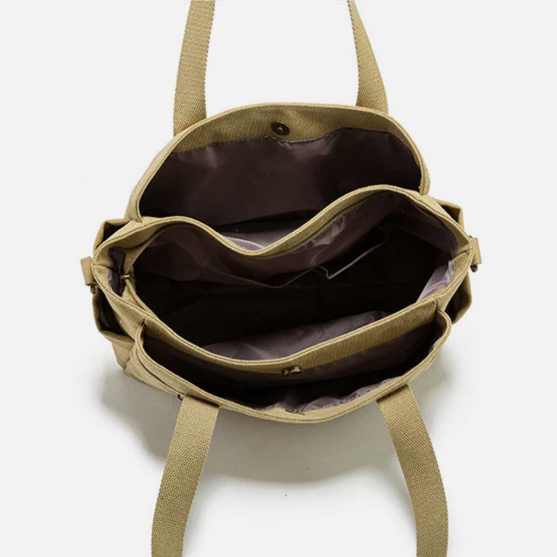 Ampia Borsa di Tela Unisex per Tutti i Giorni - VOTVO