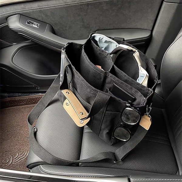 Utility Canvas Tote/Shoulder Bag for Daily Life - VOTVO