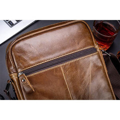 Bull Captain Genuine Leather Crossbody Bag – Stylish & Practical for Daily Use, Travel, and Business