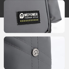 Classic Travel Satchel for Men – Durable Nylon, Large Crossbody Bag