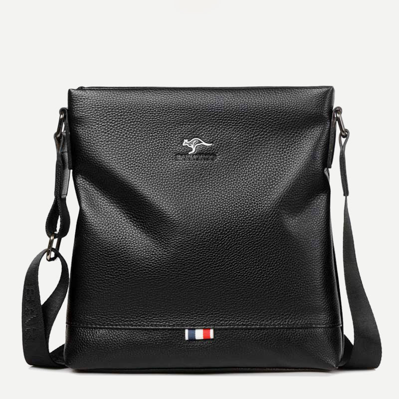 Men's Messenger Bag – Soft PU Leather Crossbody Sling Pack for Travel, Business & Daily Use - VOTVO