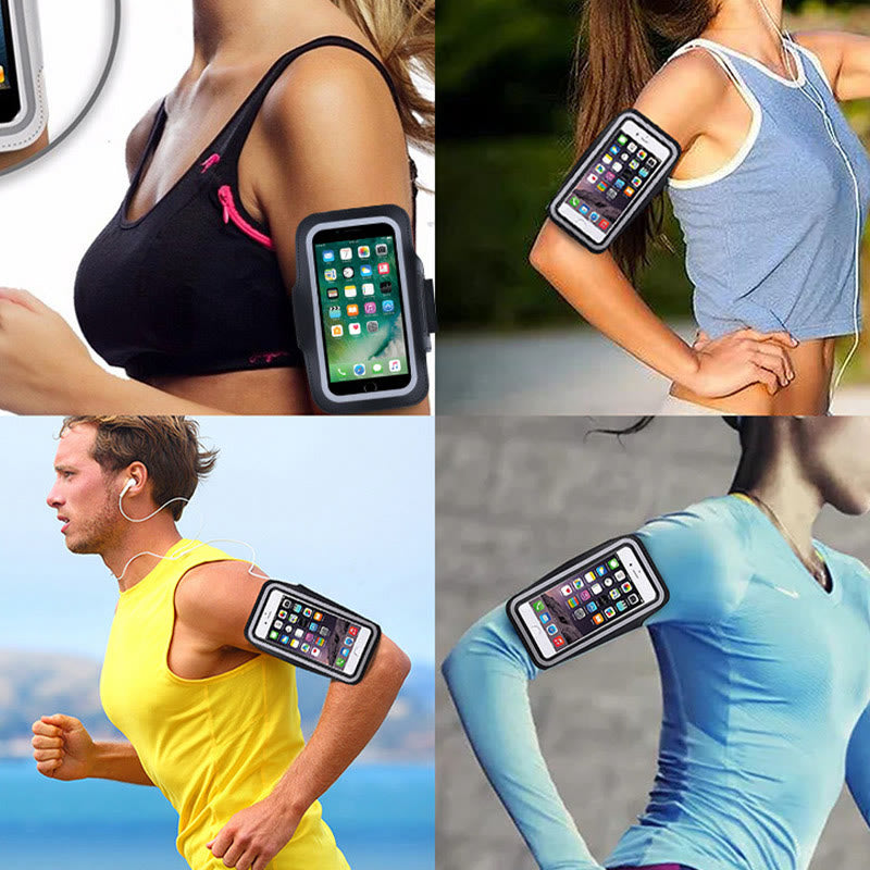 Bolsa multifuncional para teléfono para deportes y running al aire libre | Ultrafina y práctica
