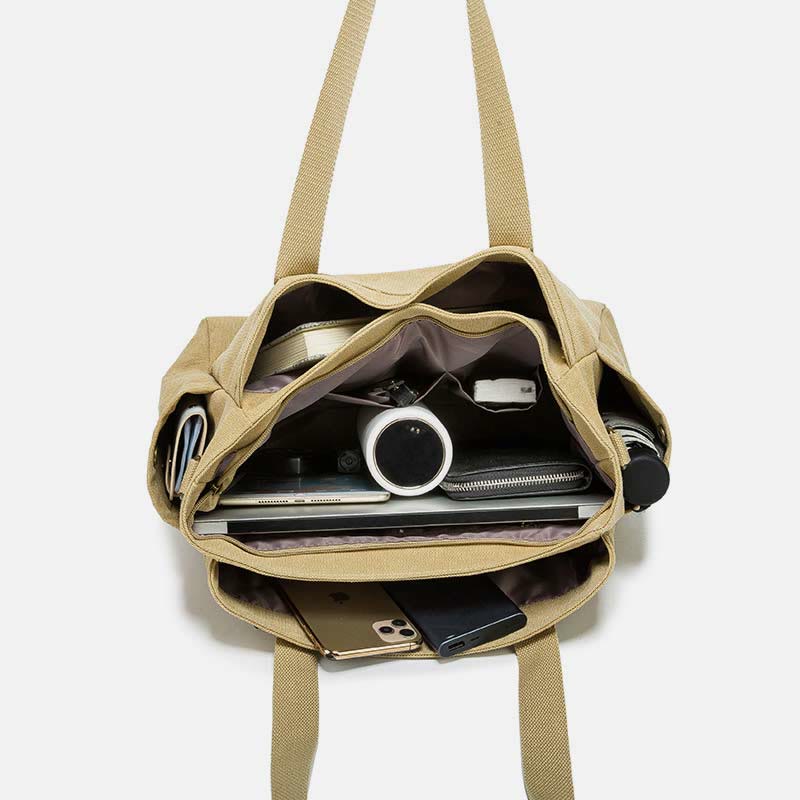 Ampia Borsa di Tela Unisex per Tutti i Giorni - VOTVO