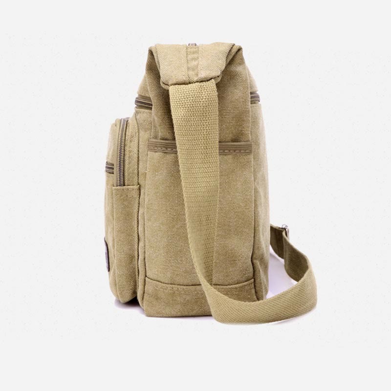 Crossbody Bag for Men | Vintage Outdoor Canvas Business Shoulder Bag