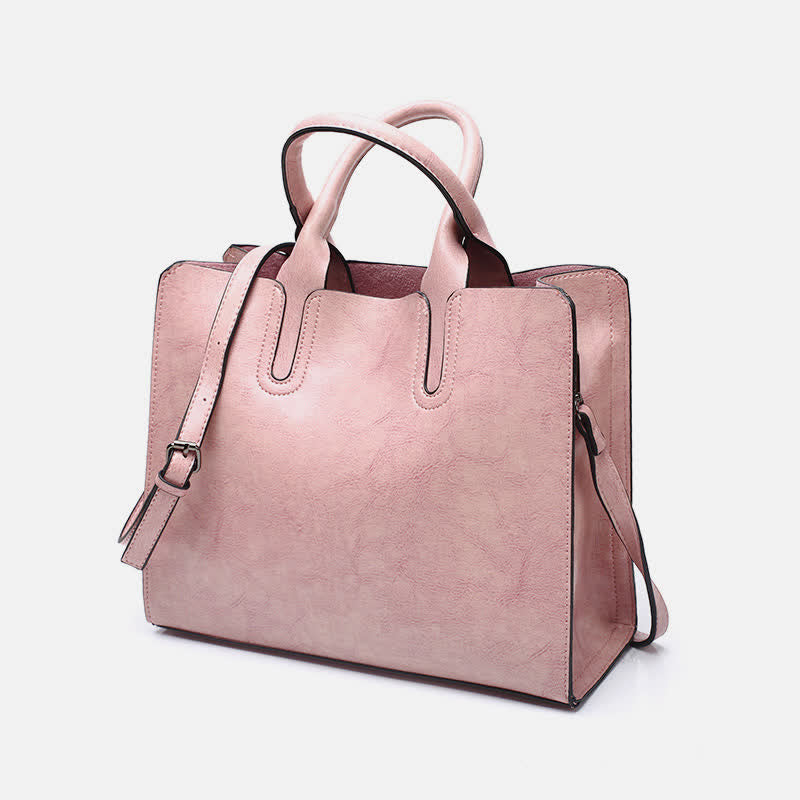Laptop Tote Bag for Women – Business Work Bag & Casual Leather Handbag