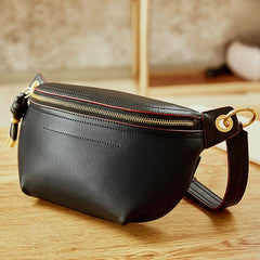 Genuine Leather Large Capacity Crossbody & Waist Bag for Women – Stylish & Versatile - VOTVO