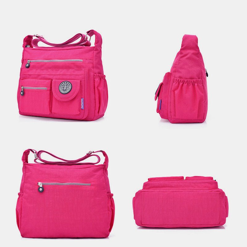 Large Capacity Waterproof Casual Crossbody Bag for Women – Multi - Pocket & Adjustable Strap - VOTVO