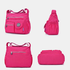 Large Capacity Waterproof Casual Crossbody Bag for Women – Multi - Pocket & Adjustable Strap - VOTVO