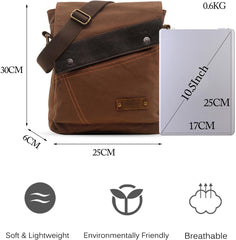 Business Messenger Canvas Shoulder Bag - VOTVO