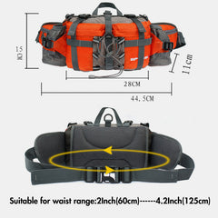 3-in-1 Waterproof Travel Waist Bag – Multifunctional & Large Capacity Outdoor Gear