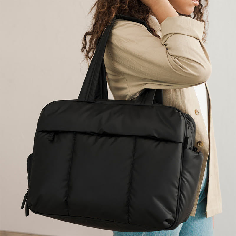 Large Capacity Duffel Bag for Women – Travel Polyester Storage Bag