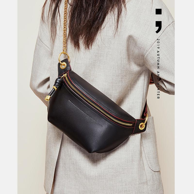 Genuine Leather Large Capacity Crossbody & Waist Bag for Women – Stylish & Versatile - VOTVO