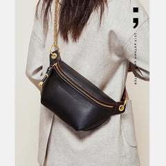 Genuine Leather Large Capacity Crossbody & Waist Bag for Women – Stylish & Versatile - VOTVO