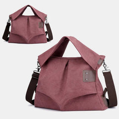 Large Capacity Canvas Handbag for Women – Crossbody Tote & Hobo Bag - VOTVO