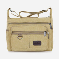 Crossbody Bag for Men | Vintage Outdoor Canvas Business Shoulder Bag