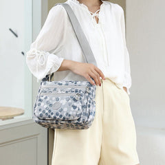 Large Capacity Waterproof Floral Crossbody Bag for Women – Stylish Shoulder Bag with Multiple Pockets - VOTVO