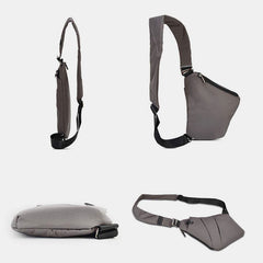 Anti-theft Waterproof Sling Bag for Men - Stylish Crossbody Chest Bag
