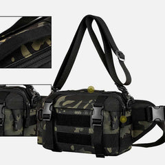Large Camo Tactical Bag for Sports | Nylon Crossbody Bag Waist Bag - VOTVO