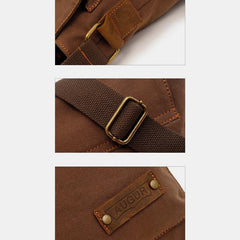 Large Capacity Retro Canvas Crossbody Bag for Women – Stylish & Practical Daily Tote - VOTVO