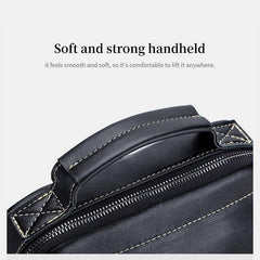 LargeCapacity RealLeather Multifunctional Crossbody Bag - VOTVO