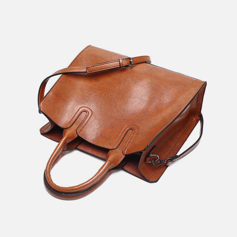 Laptop Tote Bag for Women – Business Work Bag & Casual Leather Handbag
