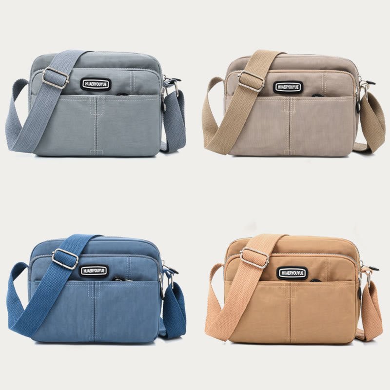 Casual Crossbody Bag for Women – Waterproof Triple Layers Nylon Bag - VOTVO