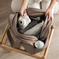 Borsa da viaggio di grande capacità per donna – Borsa portaoggetti da viaggio in poliestere