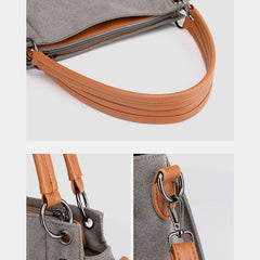 Large Capacity Casual Canvas Crossbody Bag for Women – Stylish & Practical - VOTVO