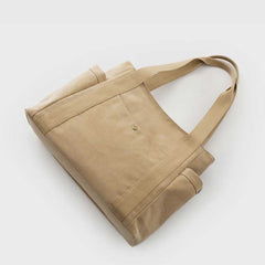 Large Capacity Canvas Shoulder Tote Bag – Multi - Pocket Handbag for Shopping, Travel & Everyday Use - VOTVO