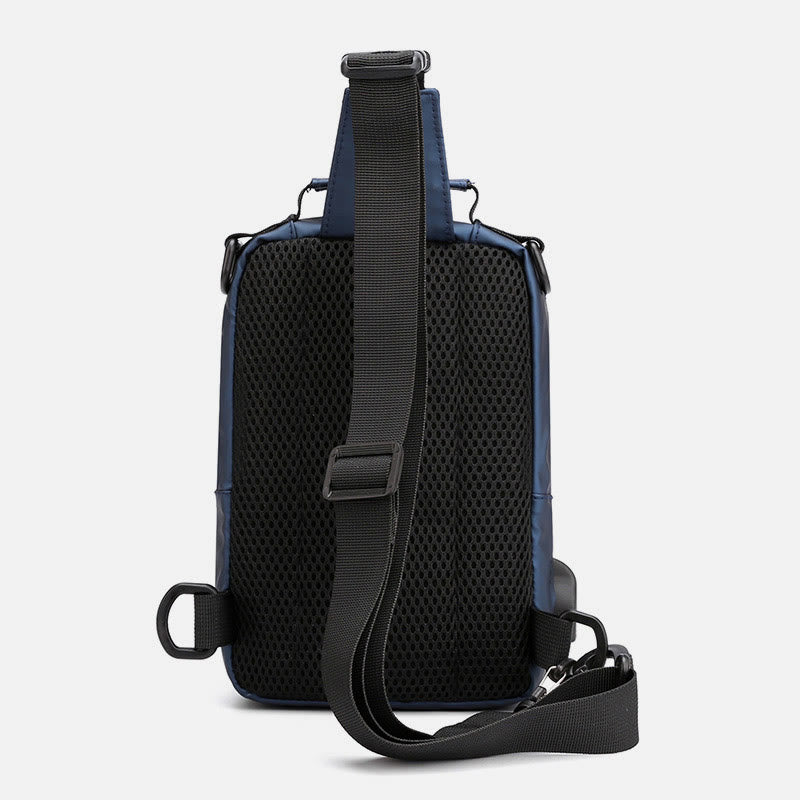 Practical Crossbody Sling Bag for Men – Waterproof Travel Satchel Purse