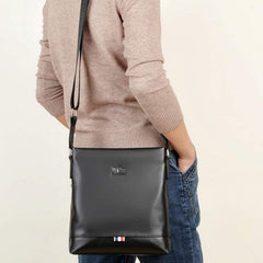 Men's Messenger Bag – Soft PU Leather Crossbody Sling Pack for Travel, Business & Daily Use - VOTVO