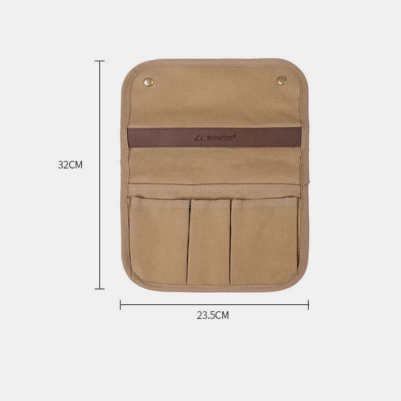 Borsa laterale da appendere al bracciolo della sedia da campeggio per esterni - Borsa portaoggetti multifunzionale per viaggi, sport e altro