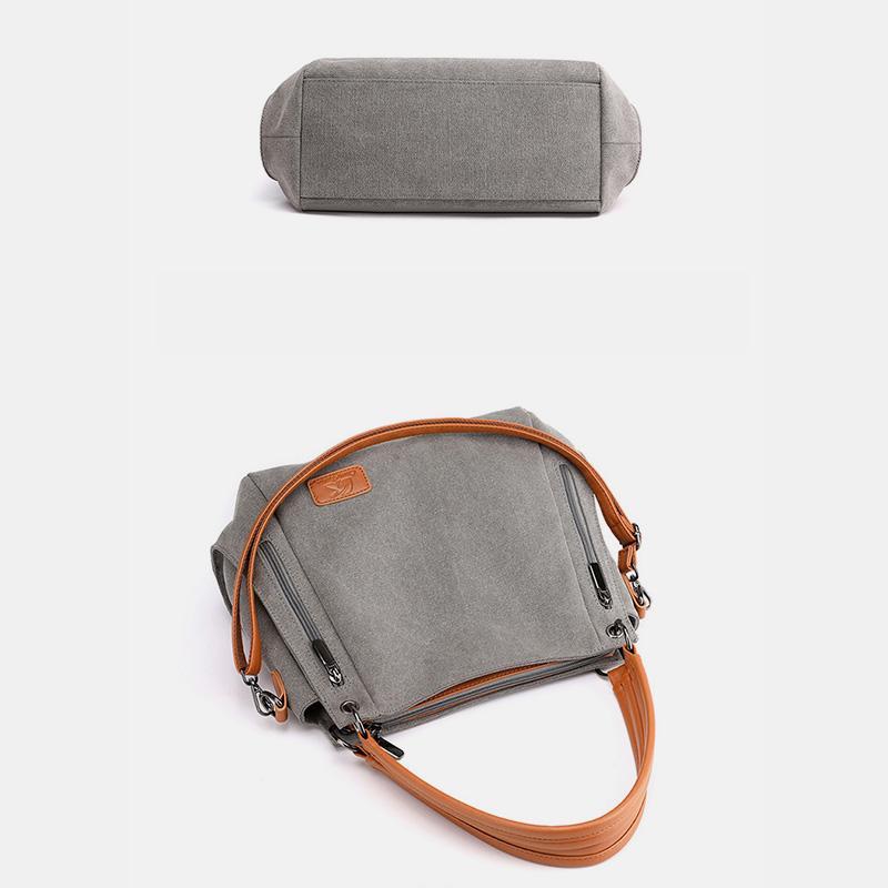 Large Capacity Casual Canvas Crossbody Bag for Women – Stylish & Practical - VOTVO