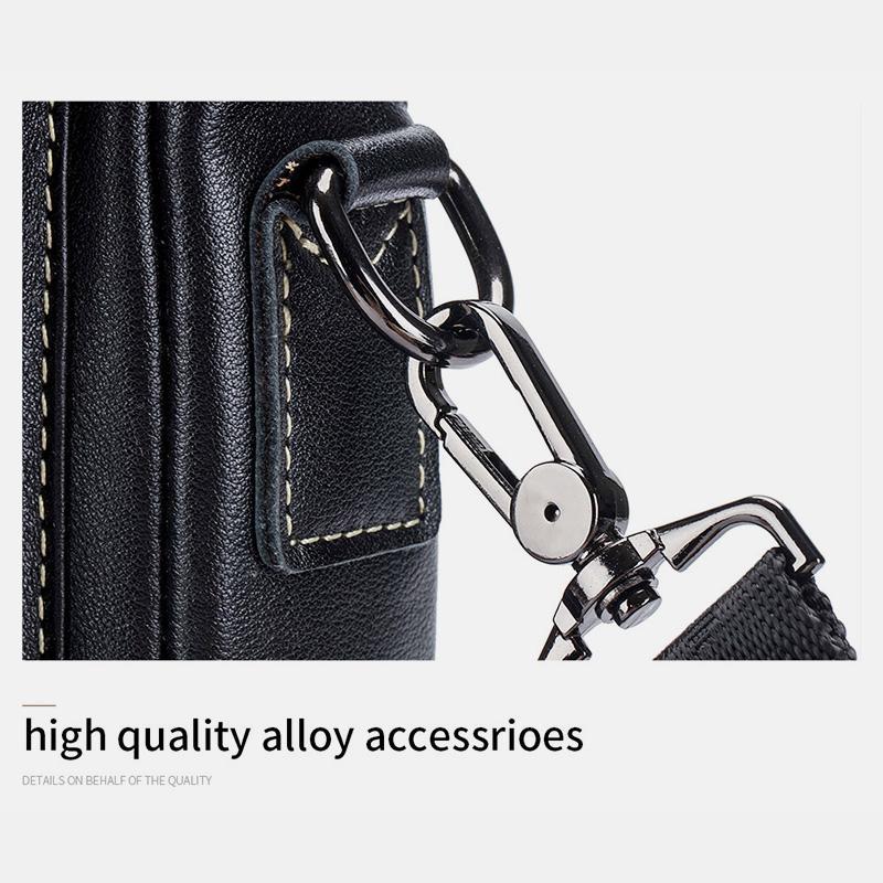 LargeCapacity RealLeather Multifunctional Crossbody Bag - VOTVO