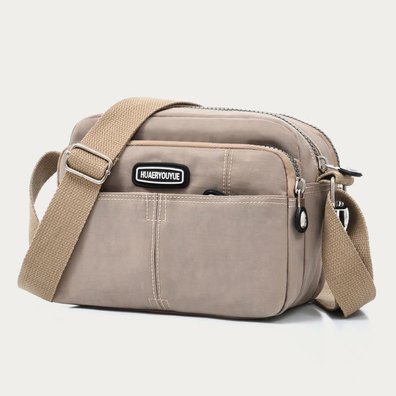 Casual Crossbody Bag for Women – Waterproof Triple Layers Nylon Bag - VOTVO