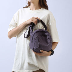 Casual Crossbody Bag For Women Canvas Simple Travel Purse