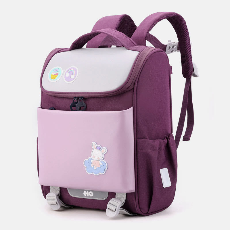 All-In-One Lightweight Reflective Backpack for Students - Durable Primary School Bag