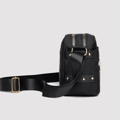 Crossbody Bag for Women – Simple Light Color Waterproof Nylon Bag