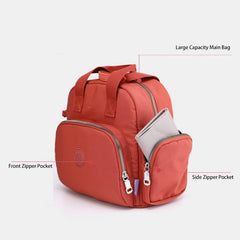 3 - Way Use Backpack with USB Charging Port – Versatile Nylon Travel & School Bag for Women - VOTVO