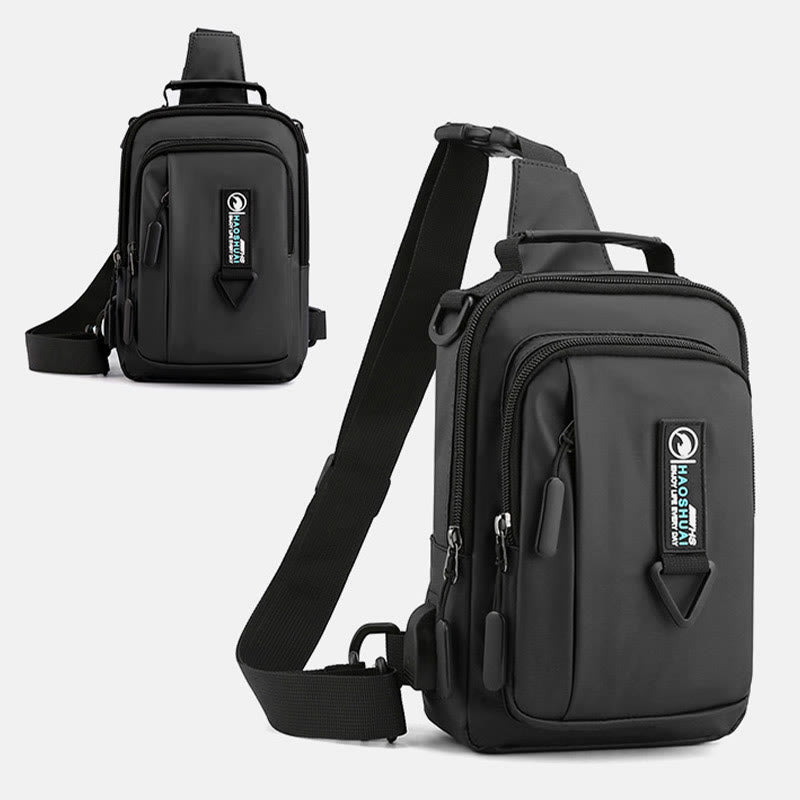 Practical Crossbody Sling Bag for Men – Waterproof Travel Satchel Purse