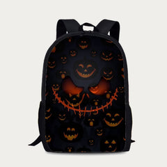 Backpack for Halloween Party – Pumpkin Pattern Nylon Festival Daypack - VOTVO